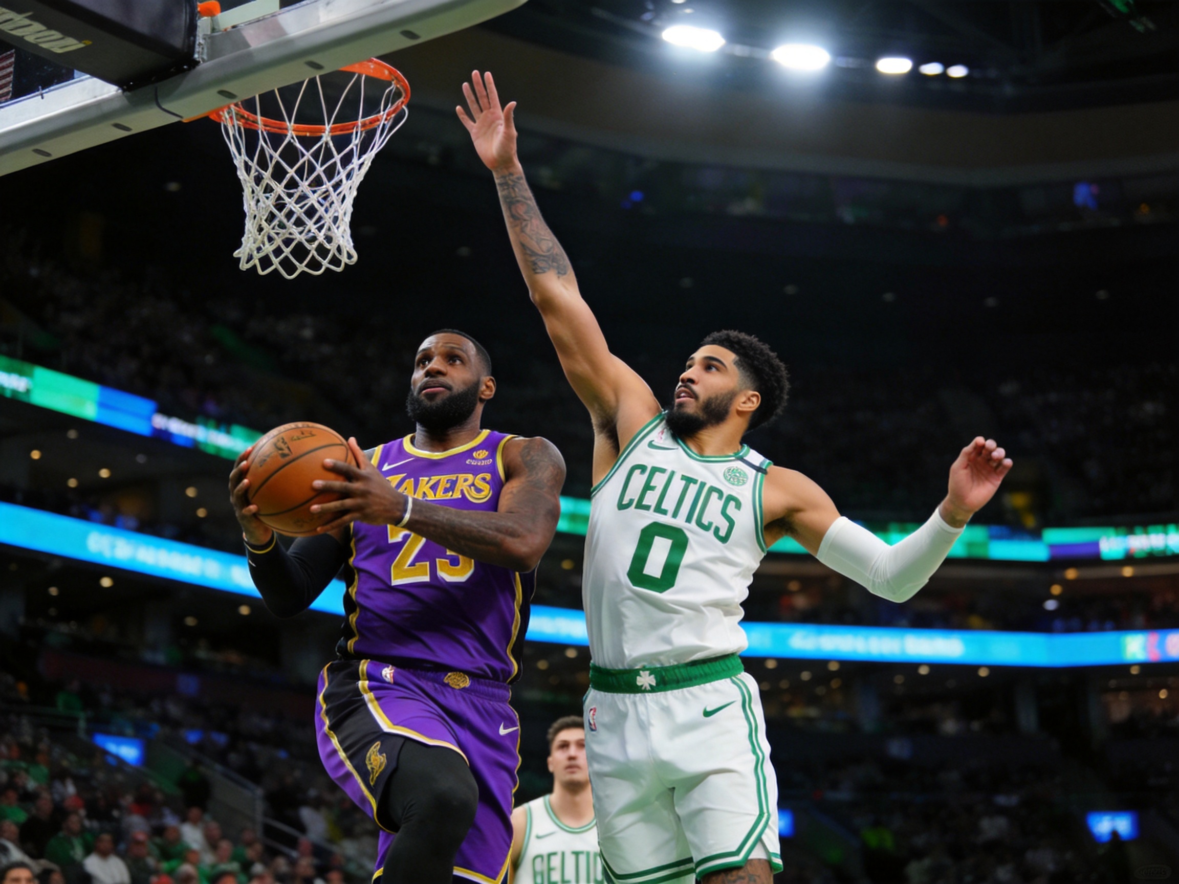 NBA湖人胜凯尔特人